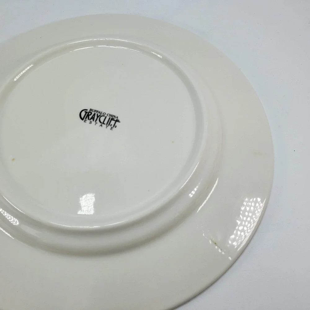 Buffalo China Graycliff Estate Belle Tea Service Trio Frank Lloyd Wright Style